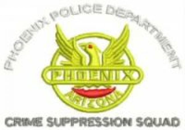 Phoenix Police Crime Suppression Squad - EMBROIDERED